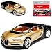 Produktbild Welly Bugatti Chiron Coupe Gold Beige Ab 2016 ca 1/43 1/36-1/46 Modell Auto mit individiuellem Wunschkennzeichen
