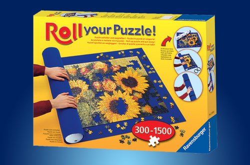 Ravensburger 17959 - Roll your Puzzle - Puzzlerolle für 300 - 1500 Teile Puzzles (Puzzlematte)