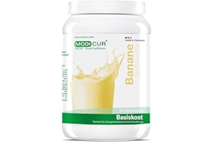 BCM Modicur Basis Banane-Joghurt 1 Dose à 480g (24 Portionen/Eiweißshake/BCM BodyCellMass)
