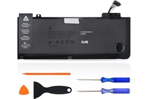 KXRSII A1322 A1278 Batería para MacBook Pro 13 Pulgadas A1278 (Mediados de 2009, Mediados de 2010, Principios de 2011, Finales de 2011, Mediados de 2012) EMC 2326 2351 2419 2555 2554 10.95V 63.5Wh