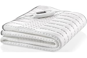 PSIDE SILVERCREST® Personal Care Wärmeunterbett 150x80cm Schnellheizung Heizdecke Wärmedecke 6 Stufen