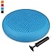 34cm 35cm Ballsitzkissen inkl. Pumpe für Fitness, Yoga, Reha, Rückentraining und coordination, TRIDEER Anti-Burst Sitzballkissen Balance Board Balance Kissen Wackelbrett Gleichgewichtskissen für Damen Herren