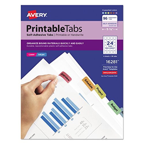 Preisvergleich Produktbild Avery 16281 Trennblatt Ranking-Ranking – Trennblätter