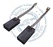 Produktbild Original Blaufaust® Kohlebürsten 5x8x17 mm für Bosch GGS PAM PKF POF GST GNA GSC