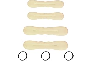 QIANFENG 4 Stück Dutt Maker,Frisurenhilfe,Haare Bun Duttkissen,Magischer Haarknoten,Haargummi Hair Hilfe,Braidering Der Duttnetz,Dünne Flechten,für Groß Haar Haardonut,Haardutt,Haarknotenformer,Hairpin