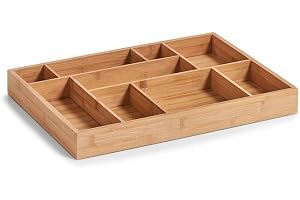 Zeller trälåda, organisatör 44,5 x 32 x 5 cm naturlig