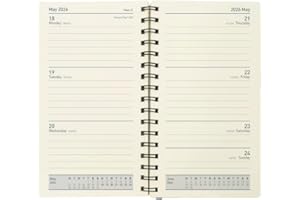 Collins - Elite - Pocket 2026 12 Month Calendar Year Planner, Week-To-View with Appointments Diary Refill (1165R-26)