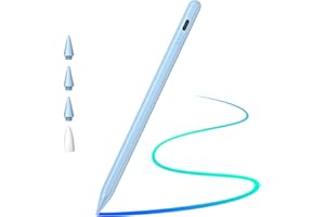 Cisteen Stylus Pen for iPad with Faster Charge,Tilt Sensor Compatible with Apple (2018-2024) iPad Pro 11/13 M4,iPad Air 11/13 M2,iPad Pro 11/12.9 inch,iPad 10/9/8/7/6th,iPad Air 5/4/3rd,iPad Mini 6/5