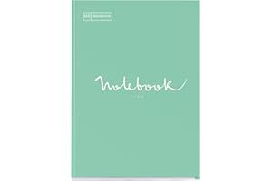 Miquelrius Notizblock A4 Emotions Minze 80 Blatt kariert