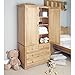 Jack & Jemima Oak Children Furniture Double Wardrobe