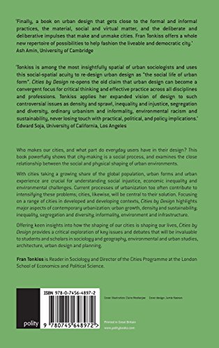 Livres Couvertures de Cities by Design: The Social Life of Urban Form