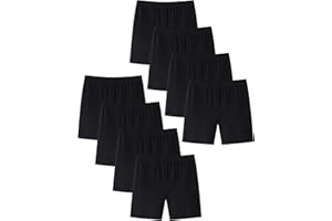 Adorel Short sous Robe Cycliste Leggings Court Fille Lot de 8