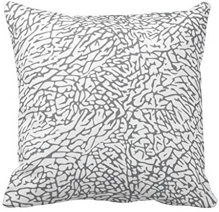 Jtartstore Retro Jordan Elephant 18 x 18-inch retro vintage linen cotton home decorating indoor and outdoor sofa, bed pillow cover a210