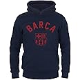 FC Barcelona Boys Hoody Fleece Graphic Kids OFFICIAL Football Gift