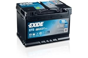 Exide, batteria Start & Stop, 70 Ah, 720 (EN) EL700