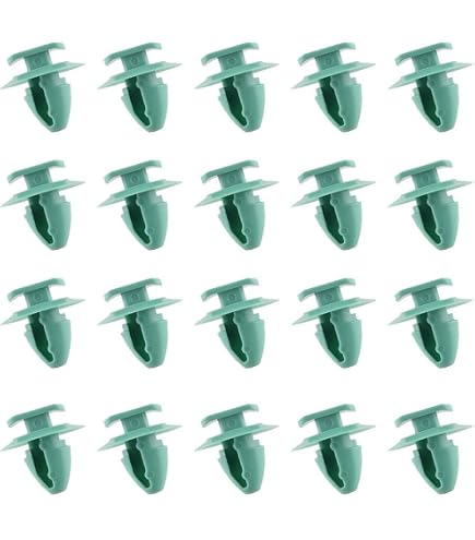 10 Clips VVO Pour Panneau De Porte Avant Alfa Romeo Stelvio/Giulia - Lot De 10, Blanc