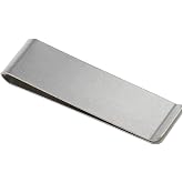 Spelt Metal Kağıt Para Tokası Kart Tutucu Klips C&uuml;zdan Ataş G&uuml;m&uuml;ş 70 mm x 20 mm