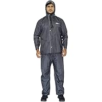 THE CLOWNFISH Rain Coat for Men Waterproof for Bike Reversible Double Layer with Hood Raincoat for Men. Set of Top and…