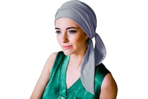 Carebell Smooth - Turbante Gorro oncologico de bambú para quimioterapia o Alopecia