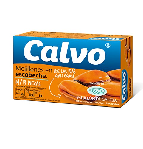 Preisvergleich Produktbild Mejillones En Escabeche Calvo 69 gr.