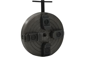 vidaXL Mandrin à Bois à 4 mâchoires Connexion M18 Acier Noir 150x63 mm, mandrin, mandrin de Tour à Bois, mandrin de Tour à Bois à 4 mâchoires