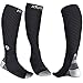 Produktbild Atlas Kompressionsstrümpfe für Herren & Damen Kompressionssocken - Ideal für Sport, Laufen, Radfahren, Flug, Krankenschwestern - Abgestufte Kompression, ganztägiger Komfort (S/M, Schwarz & Grau)