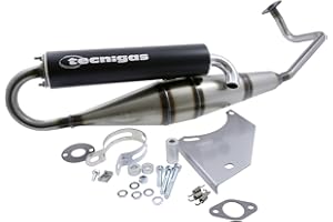 TECNIGAS Pot d’échappement Tecni Next à gaz R 50 cc GY6 Chine 4Takt.