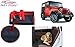 Auto Pearl - Premium Make Red Black Car Pet Seat Cover For - Mahindra Thar RS.749.00