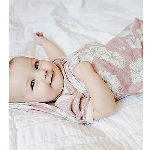 Milkbarn Baby-Pucktuch 120 x 120 cm Swaddel mit schönem Motiv - 3