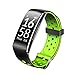 Produktbild Q8 wasserdicht, Fitness Tracker Herzfrequenzmesser, schwarz/grün