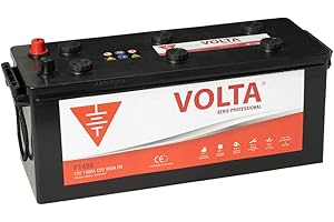 VOLTA BATERÍAS Bateria de Camión Professional 140Ah 950A - Borne +Izq - Medidas Largo 512 x Ancho 186 x Alto 219 mm con 2 años de Garantía - Fabricación Europea.