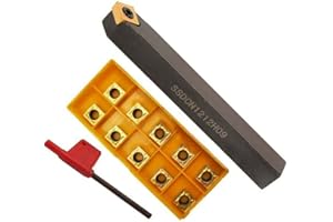 ARMYJY 12 mm SSDCN1212H09 + SCMT09T308 Soporte Giratorio Externo de 45 Grados para Herramientas eléctricas