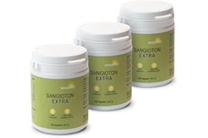 WELLPURSAN GMBH Wellpursan Sangioton Extra, 360 Stück, hochwertige L-Arginin Kapseln hochdosiert mit L-Citrullin, Olivenblatt, Coenzym Q10 und Vitamin K2, für Männer und Frauen, 100% Vegan und frei von Zusätzen