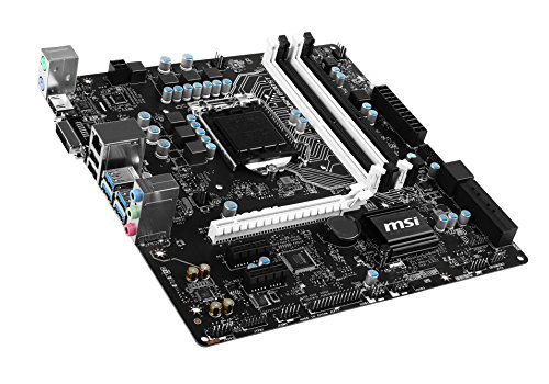 MSI B150M Bazooka - Placa base (socket LGA 1151, 4 x DDR4-2133 hasta 64 GB) Micro ATX - MSI