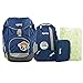 Produktbild Ergobag Schulrucksack-Set 6-tlg Blau SchlauBär