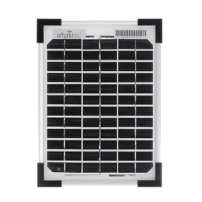 Offgridtec 002960 Panneau solaire 5 W, 12 V Module solaire monocristallin