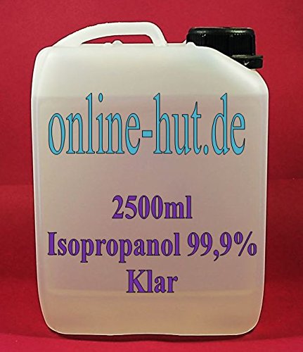 online-hut 2,5 Liter Isopropanol Isopropylalkohol 99,9%