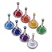 Produktbild Festnight Glocken, 8 Hinweis Diatonische Metall Glocke Bunte Handbell Hand Percussion Glocken Kit Musical Spielzeug für Kinder Kinder für Musical Learning Teaching