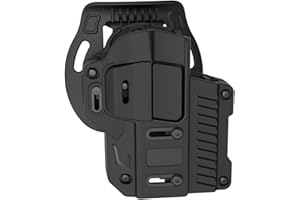 OMITAC Funda táctica universal para remo, funda OWB para las pistolas más populares de tamaño completo y compactas