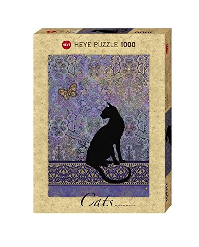 Preisvergleich Produktbild Heye 29534 - Standardpuzzle, Jane Crowther, Cats Silhouette, 1000 Teile