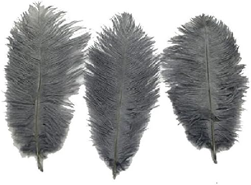 10PCS Ostrich Feather 20-25 cm Wedding Decoration Accessories Beautiful Crafts Plumage Artware