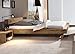 Produktbild HASENA Oak Wild vintage Bett Bloc 16 Kopfteil Inca Füße Ivio 140x200