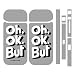 Produktbild ICCESSOIRE passgenaue Schutzfolie für IQOS Geräte, Premium Kratzerschutz, matt, Oh ok But