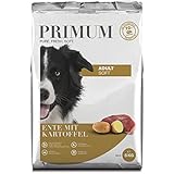 Primum | Halbfeuchtes Trockenfutter | Soft Ente mit Kartoffel | 5 kg | 72% Fleisch | natürlich getreidefrei | aus deutscher Lebensmittelproduktion | beste Akzeptanz und Verträglichkeit für Ihren Hund