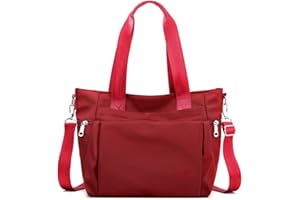 YANAIER Women's Handbag Water resistant Nylon Large Totes Shoulder Crossbody Bag Hobo Bags for Shopping Travel Casual Daily