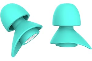 Fitciz Bouchon d'Oreille pour Enfants et Petits Conduits Auditifs - Boule Quies Enfant - Bouchon d'oreille pour dormir anti bruit - Hypoallergéniques et Réutilisables (2 paires, taille S)