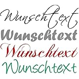 Wandtattoo selbst gestalten Wunschtext Text nach Wunsch Farbauswahl Wanddekoration