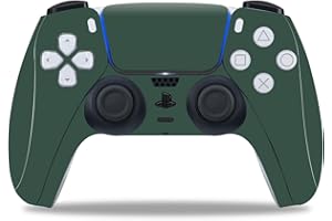 Wonhomke Design en Couleurs Pures pour Skins pour Manette de Jeu PS5 pour Autocollant pour Manette de PS5 pour PS5 Controllers Controller PVC Sticker (PS5-016)