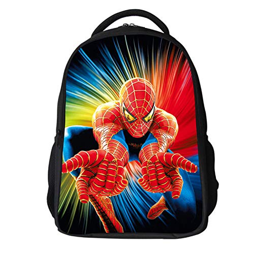 Preisvergleich Produktbild JIAN Kinder-3D-Spiderman-Rucksack Leichter Wasserdichter Verschleißfester Schulrucksack Mit Großer Kapazität,G-29 * 18 * 42cm
