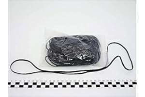 Progom - Elastiques - 400(Ø255) mm x 3mm - noir - sac de 80 g